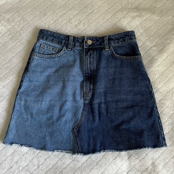 🔵 French Connection Allene Denim Skirt 4 - Picture 2 of 4
